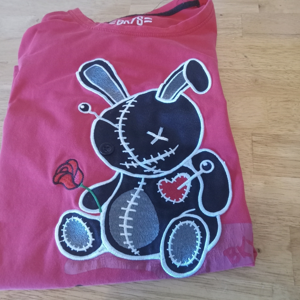 Red Graphic Short Sleeve Tee